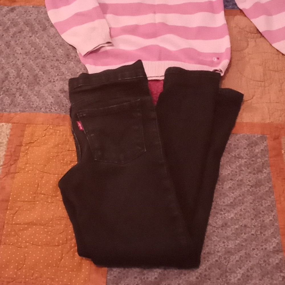 Levi's Black jean leggings
